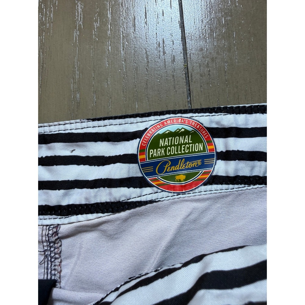 Hurley Pendleton Board Shorts Mens 34 Yellowstone National Park Striped - Picture 7 of 12